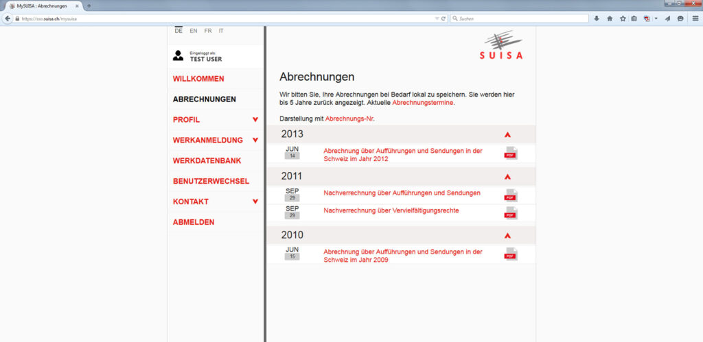 Einblick in die Unternehmensstrategie der SUISA