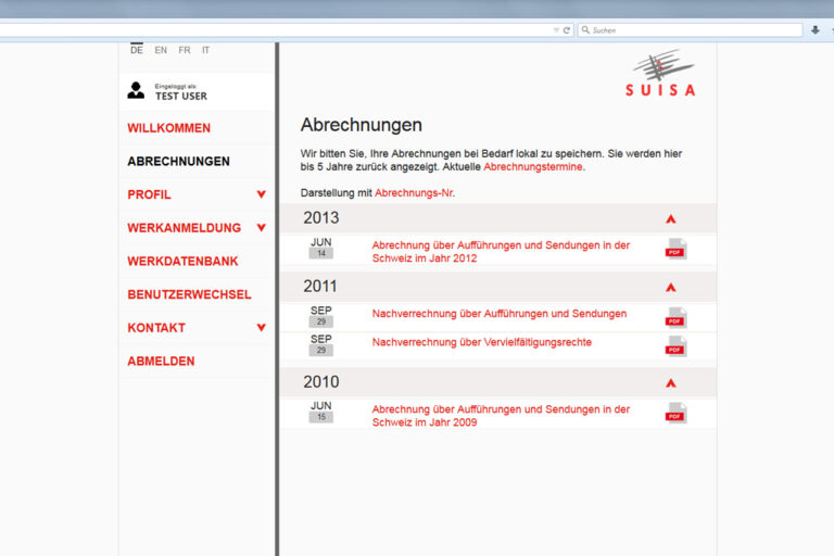 Einblick in die Unternehmensstrategie der SUISA