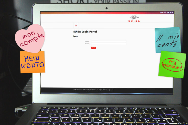 «Mon compte»: nouveaux services online pour les membres SUISA