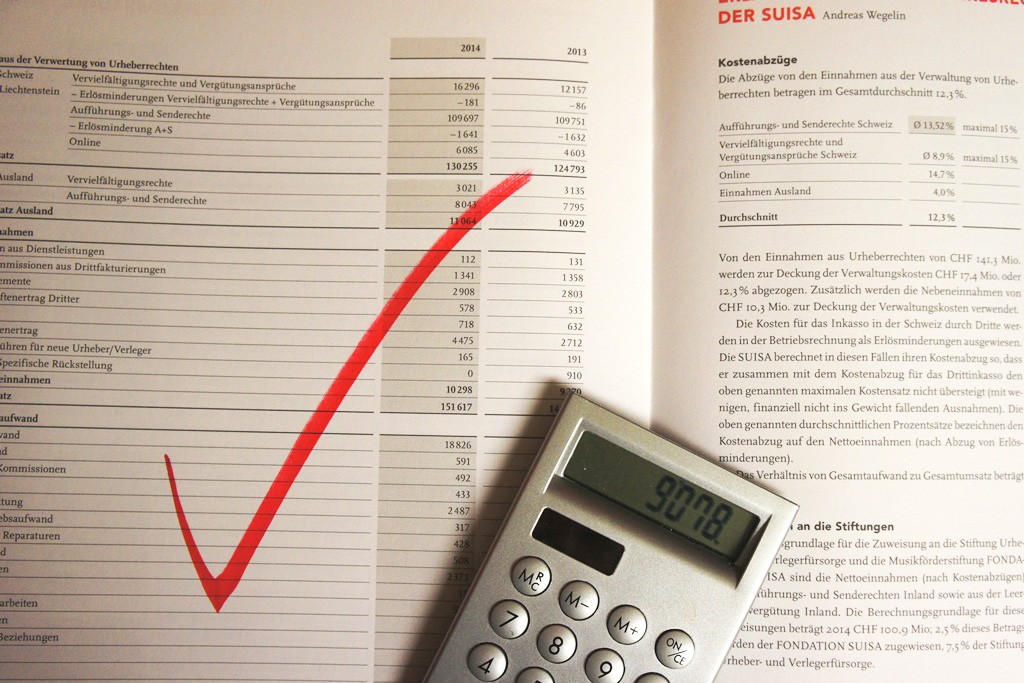 SUISA is working cost-consciously