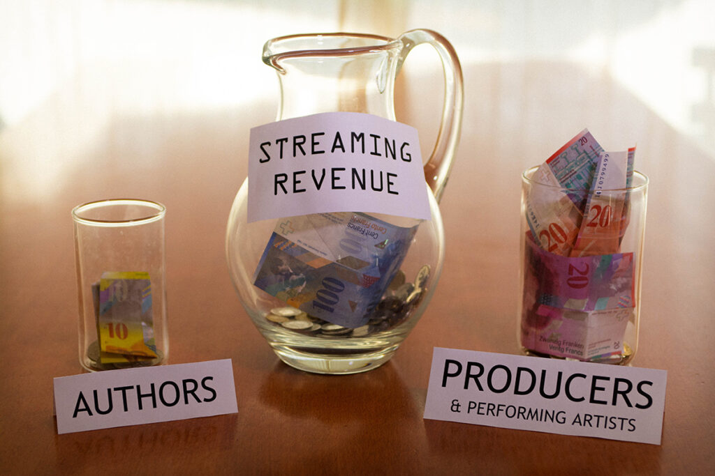 SUISA expects significant rise in streaming collections