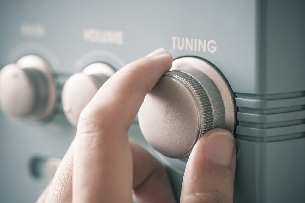 Modifications au niveau de la répartition des recettes provenant d’utilisations à la radio