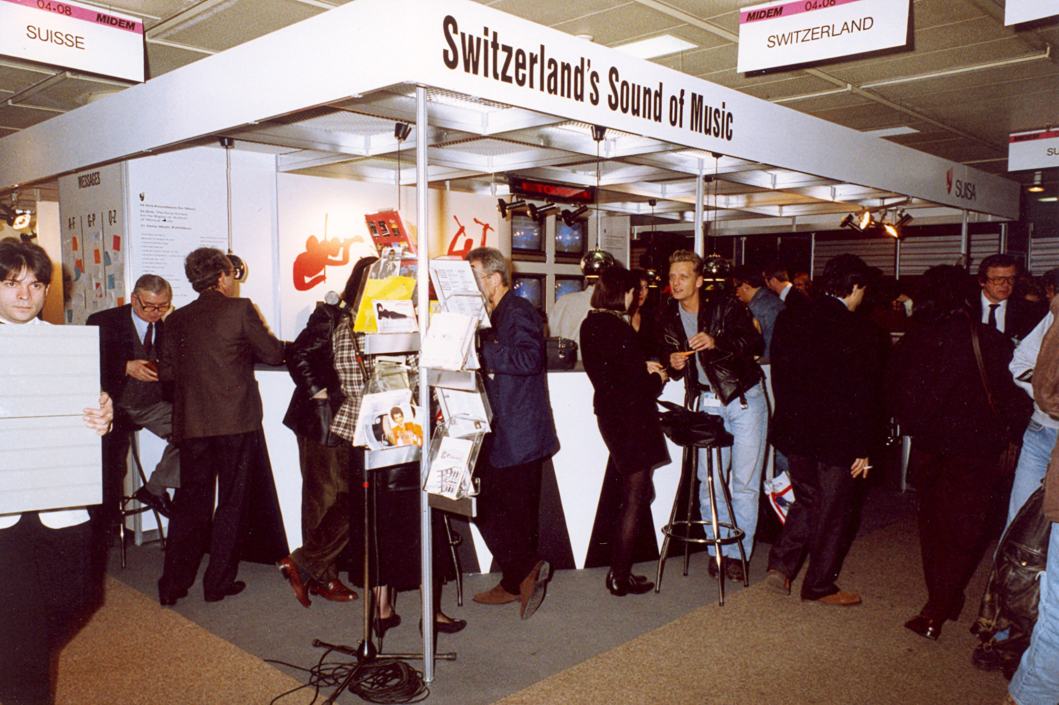 La presenza svizzera alla Fiera della musica del 1992
